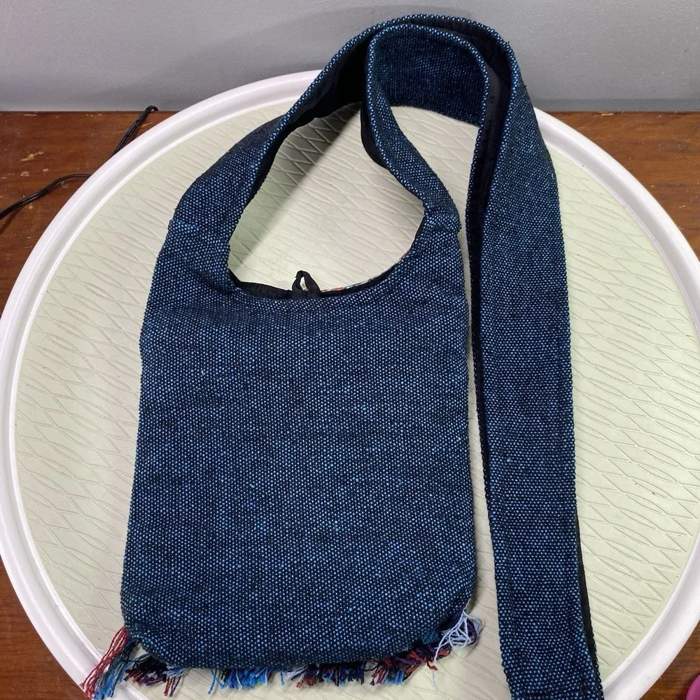 Flying High Foot‎ Path Trading Co. Hippie Boho Purse Bag Colorful Nepal